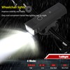 Bike Front Lights USB Rechargeable Adjustable Angle Electric Wheelchair Headlight