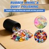 Dpwrrot 3lb Replacement Barrel for Rock Tumbler, Spare Parts-Transparent Barrel