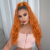 Corn Wave Ponytail Extension Clip in - 22 Inch Long