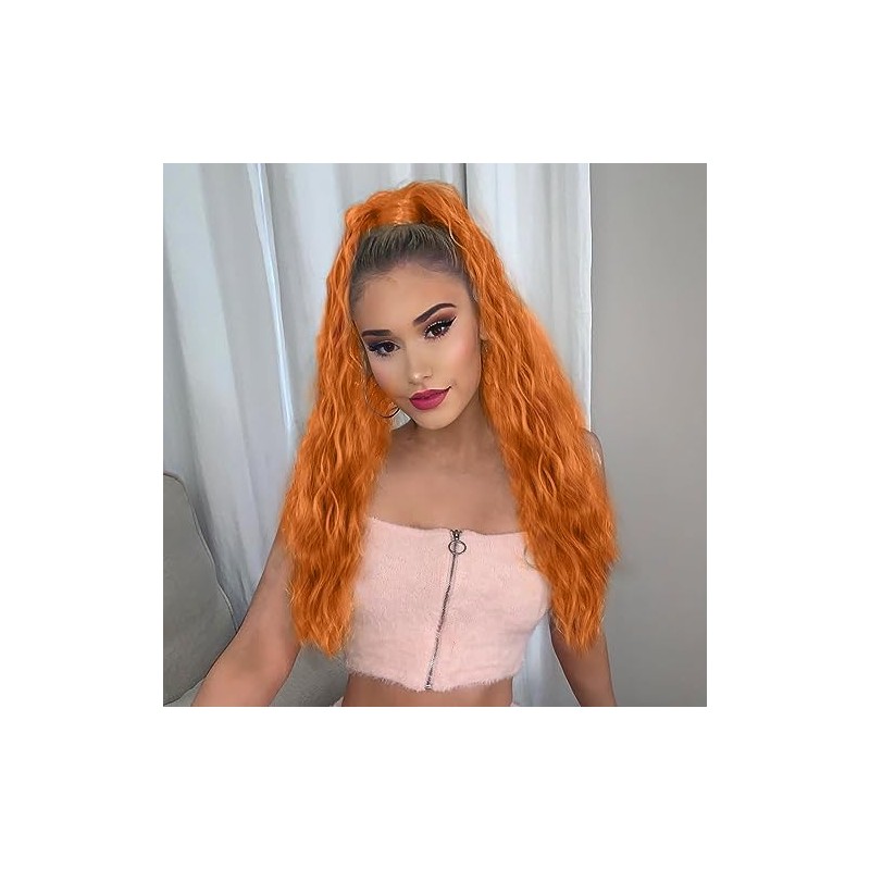Corn Wave Ponytail Extension Clip in - 22 Inch Long