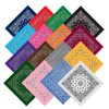 Pañuelo unisex de cachemira 100% algodón, fabricado en Estados Unidos,