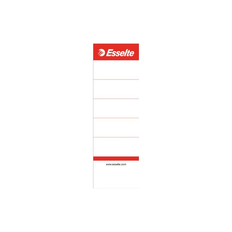 Esselte Printable Spine Label for Lever Arch Files, 75 mm