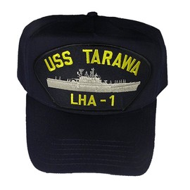 EC USS Tarawa LHA-1 HAT - Navy Blue - Veteran Owned Business