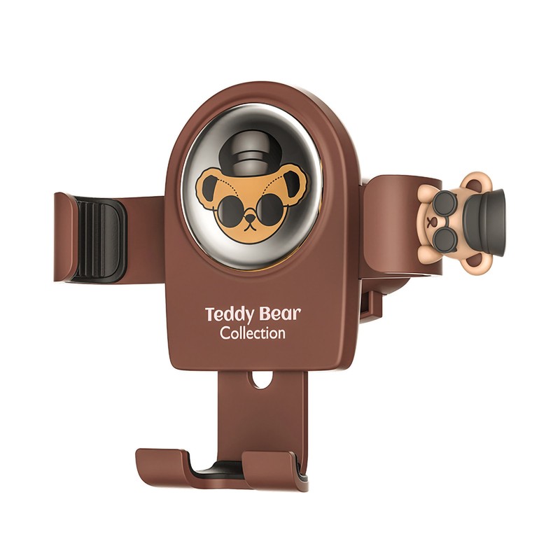 Car Phone Mount Cute Catoon Pattern Stable Vent Design Heat