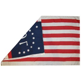 Trade Winds 3x5 Bennington 1776 Historical 100D Woven Poly Nylon Flag 3'x5' Banner Grommets Heavy Duty (RUF)