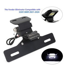 Tail Tidy Kit for Hayabusa GSX1300R 2008-2020. Fender Eliminator Kit Equipped License Plate Holder,LED License Plate Light (2021-2024)
