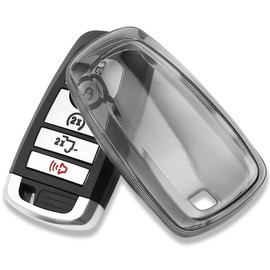 Key Fob Case Shell Cover Compatible for Ford Mustang F150 F250 F350 Bronco Focus Edge Explorer Lincoln Nautilus Navigator Accessories Key Holder Bag Protector