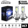 AUIMSOCO 2x H7 LED Headlight Bulbs Conversion Kit High Low