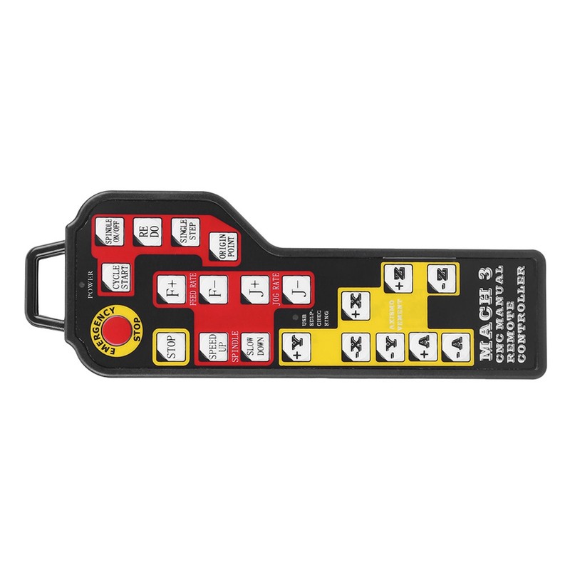 CNC Engraving Machine Manual Controller USB Connector 4-axle Control for