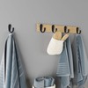 IBosins 15PCS Coat Hooks Wall Mounted Single Prong Robe Hook