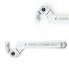 SEIWEI C Spanner Tool, 115-170mm Adjustable Hook Wrench Chrome Vanadium