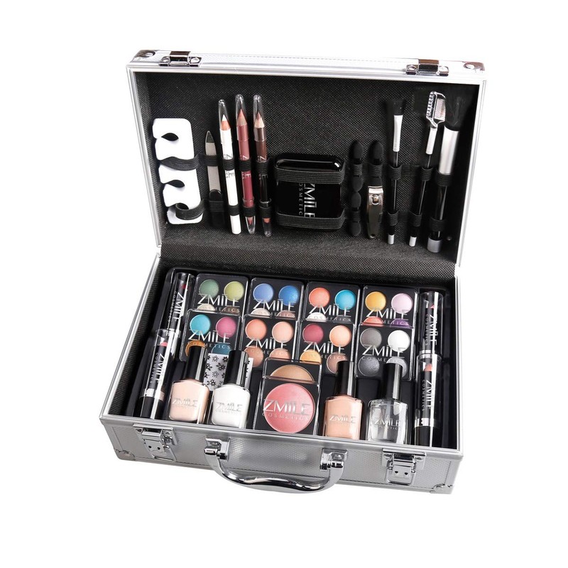 Vanity Case Set with French Manicure Professional Quality Aluminium 58