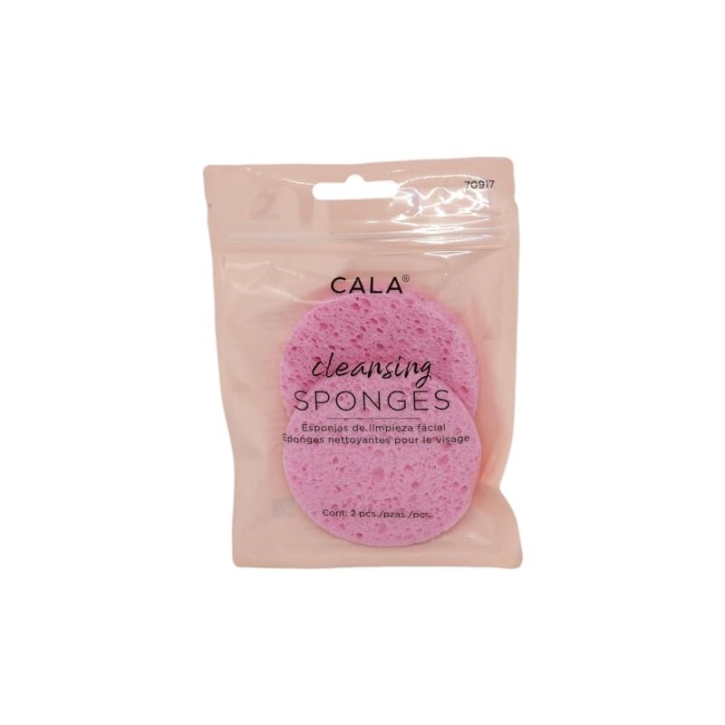 Cala. Cellulose Cleansing SPONGES (2 PCS) Esponjas Limpiadoras