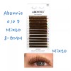 Lashesandfun Extensiones De Pestañas 1x1 Color Café 0.05d Mix 8-15mm