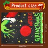 Thyonta Christmas Grinch Table Runner Linen Print Cartoon Table Flag