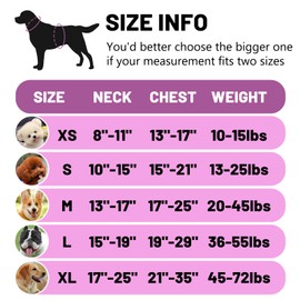 Belababy Soft No Pull Dog Harness Medium, Adjustable Assistance Service Dog Vest with Safety Buckle, Reflective Breathable Outdoor Training Dog Harness（Purple）