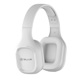 TELLUR Pulse Bluetooth Kopfhörer Over Ear, BT5.0, Integriertes Mikrofon für Freisprechanrufe, HD Hi-Fi Sound, 40mm Treiber mit Bassverstärkung, Leichtes Design und Weiche Ohrpolster