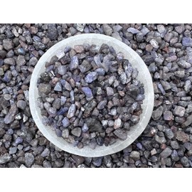 Sapphire Chips – Natural Mini Sapphire Stones, Crushed Undrilled Sapphire, Semi-Tumbled Genuine Sapphire (1/4 lb)