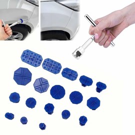 KASELIN Dent Repair Tabs Small Dent Repair Kit, Car Dent Repair Kit, Pull, 19 PCS, Small Do-It-Yourself, Easy, Labor Saving, No Damage to Original Paint, For Repairing Body Surface Dents, Car Dent