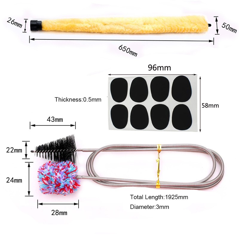 Saxophone Cleaning Kit Neck Saver Saxofono Maintain Care Tool with