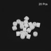 MECCANIXITY 20Pcs Plastic Gears 12 Teeth Plastic Shaft Gears Model