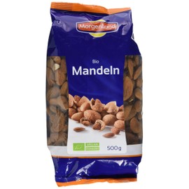 Morgenland European Almonds 500 g Organic Nuts, Pack of 1 (1 x 500 g)