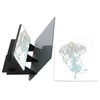 Akozon HighQuality Optical Drawing Projector, DIY Sketch Painting Tracing Board,