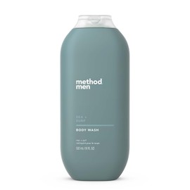 Method Men Body Wash, Sea and Surf Scent, Paraben and Phthalate Free, Quick-Lathering Cleansers, Cruelty Free, 18 oz (Pack of 1)