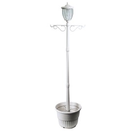 EdenBranch 312065 Lamp Post, 7', White