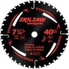 SKIL 75940 Titanium 7-1/4-Inch 40 Tooth ATB Thin Kerf Crosscutting