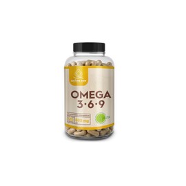 Omega 3-6-9  Con Aceite de Pescado (EPA y DHA), Aceite de Linaza  Super Premium  Races Zen  120 Cpsulas  2 Meses de Uso                               