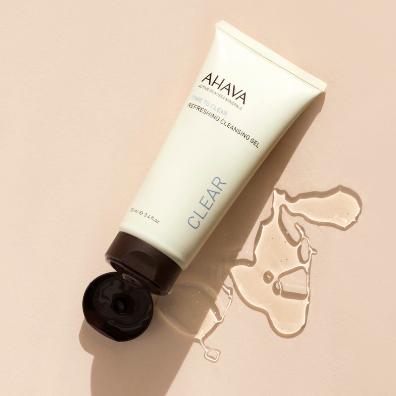 AHAVA Cleansing Gel - Soap-free, Tonises & Removes Make-Up with
