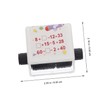 Operitacx 1 Set Teaching Stamps for Addition and Subtraction Role