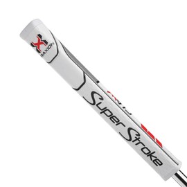 SuperStroke New SuperStroke Traxion Claw 2.0 Putter Grip ( Red / White / Gray)