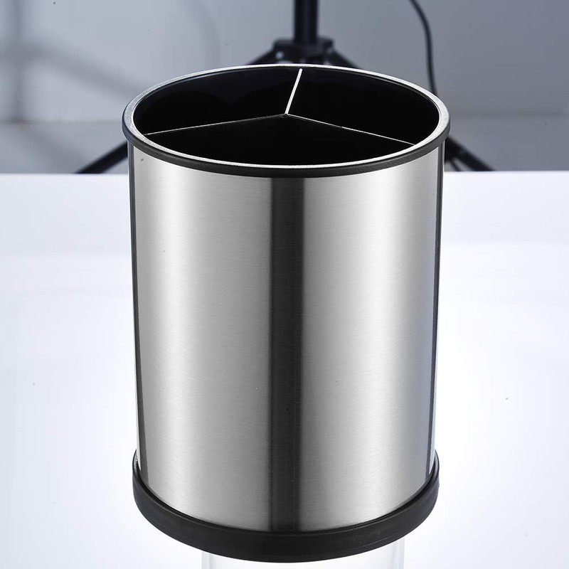 Kitchen Utensil Holder, 18.5 x 14 cm, Utensil Holder, Stainless