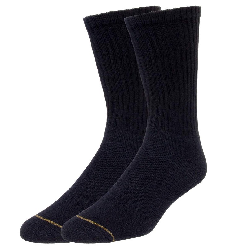 Gold Toe Mens Socks (6 Pairs) Cotton Socks, Moisture Wicking