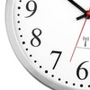 Foxtop Wireless Wall Clock Silent Analogue Non-Ticking 25 cm Easy