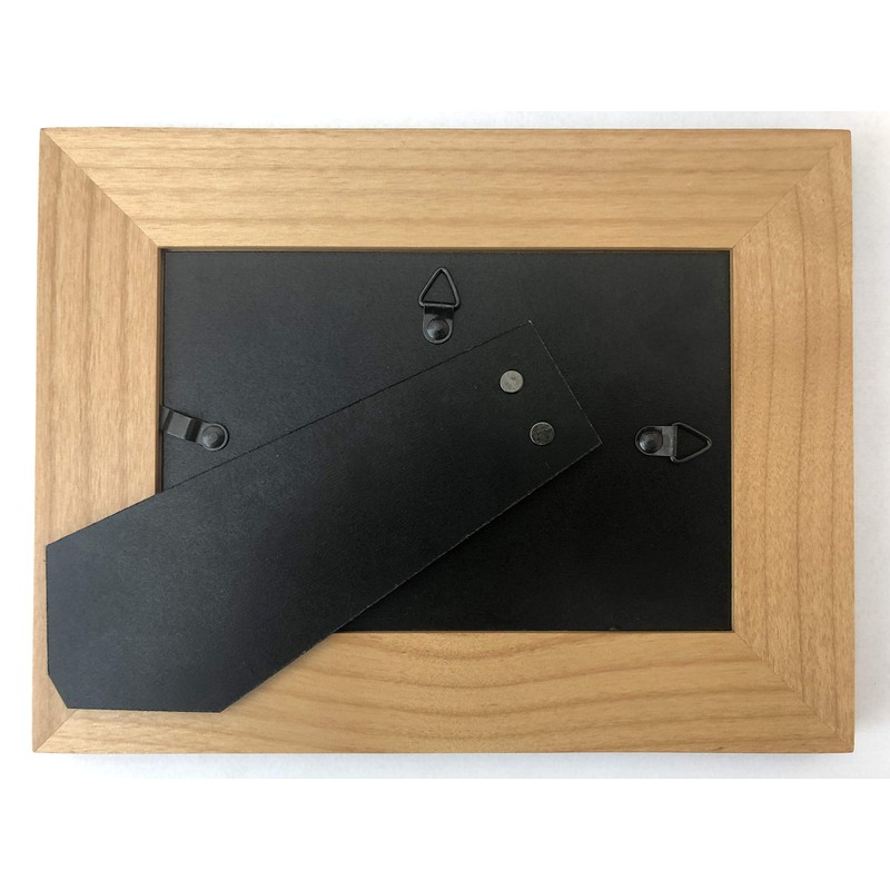 Best Pilot Ever Engraved Natural Wood Picture Frame with Wings