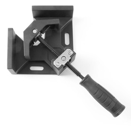STAHLWERK WK 95-ST Sturdy Angle Clamp Corner Clamp Mitre Clamp Angle Tensioner Made of Aluminium for Workpieces Made of Metal, Wood, Acrylic, Plastic