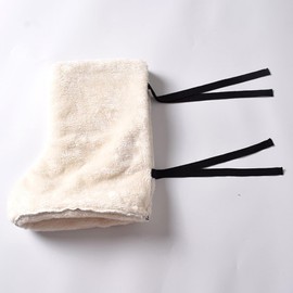 Milageto Plaster Warm Leg Cover Foot Warmer Protector Cold Weather,Soft Comfortable,Adjustable Strap,Foot Cast Sock Plaster Stocking