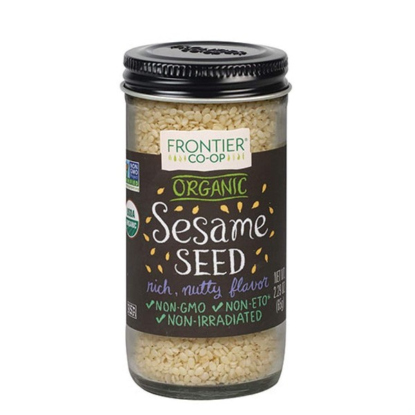 Frontier, Sesame Seeds Hulled Organic, 2.29 Ounce