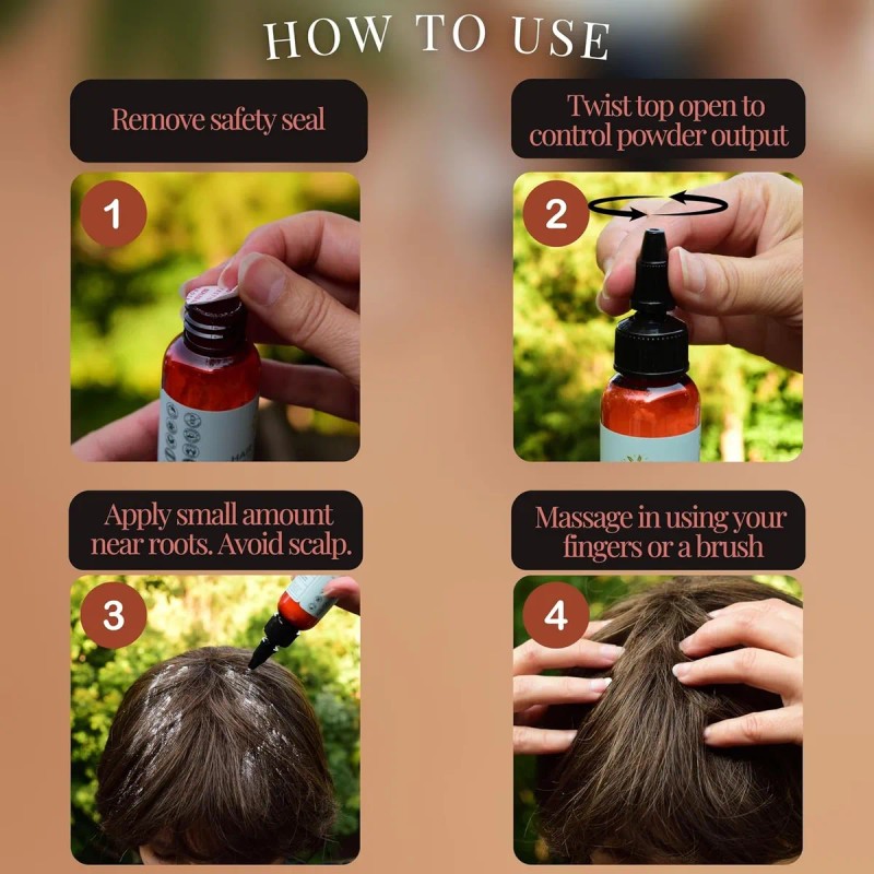 Champú Seco En Polvo Para Dar Volumen | Ingredientes Natural