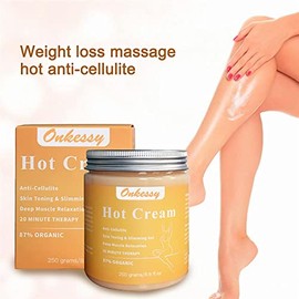 Crema de celulitis Yiitay con forma de cuerpo, adelgazante, para pérdida de peso, quemador de grasa, masaje, crema, relajación muscular, portátil, par