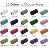 Uiopa Macrame Cord 1.5mm x 100m, Thick Rope Yarn Natural