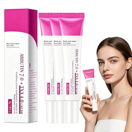 3pcs Crema Despigmentante con Arbutina 7% y Ácido Tranexámico 4%,Crema Aclarante Facial para Manchas Oscuras,Pecas y Pigmentación,Corrector de Tono De