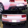 Rear Bumper Lip Diffuser Compatible with 2015 2016 2017 2018