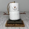 Unbranded The Original Smores Chocolate Graham Cracker Christmas Holiday Snowman