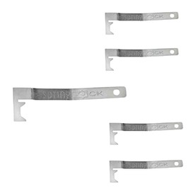 Anti Theft Security Picture Hangers Kit Spring Lock Quick Release Tool Picture Hooks Security Hardware Kit for Wooden Polymer Picture Photo Frames Spring Lock Release Tool (Pack of 1)