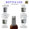 Bottle Lox Multi-Pack – Liquor Bottle Locks with Handheld Magnet