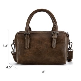 Wrangler Purse for Women Small Tote Bag Embossed Top Handle Handbags with Strap WG194-2025CF